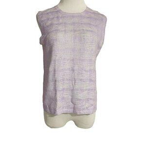 Etcetera Large Top Blouse Sleeveless Shirt Tank